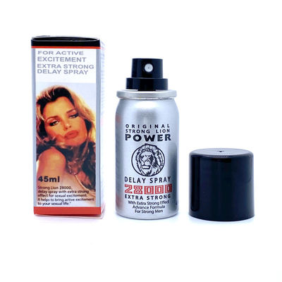Strong Lion 28000 성 증진 스프레이 크림 딜레이 스프레이 45ml