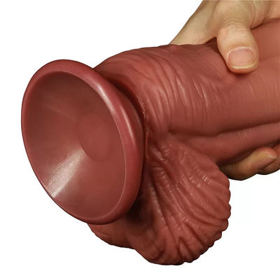 방수 연약한 현실적 고무 Penies 24.5cm 여성 자위대