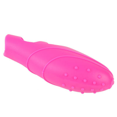 방수 실리콘 G 스팟 핑거 슬리브 9cm 총알 진동