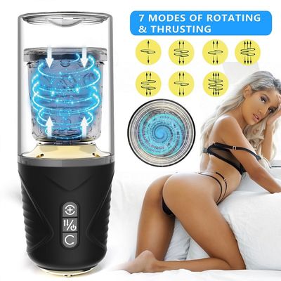 남자를 위한 TPE 아BS 흡입 컵 진동기 300rpm 자위 컵