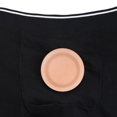 남자 게이 비 독성 딜도 라구 딜도 섹스 토이 빈 페니스 바지 ROHS 승인