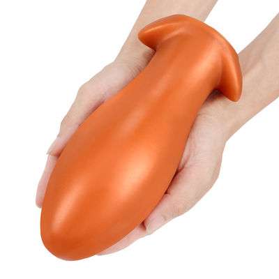 까만 금 거시기 항문 성 장난감 항문 잔물결 실리콘 방수 OEM ODM
