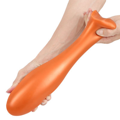 까만 금 거시기 항문 성 장난감 항문 잔물결 실리콘 방수 OEM ODM