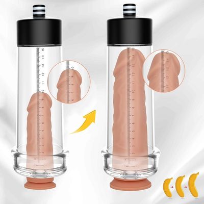 전기는 남근 Mens 성 장난감 LCD 디스플레이 USB 재충전용 15cm를 확대합니다
