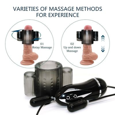 9v ABS 원격 제어 남근 소매 반지 커플 성 장난감 전기 자극