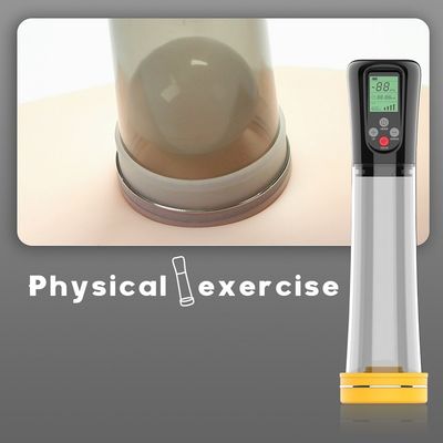 USB 재충전용 망 성 장난감 자동적인 남근 펌프 29cm PVC