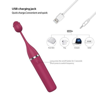 젖꼭지 마사지 여자 섹스 토이 G 반점 진동기 IPX6 방수