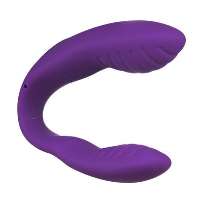 USB 충전식 U 모양 여자 섹스 토이 10 속도 11cm 길이
