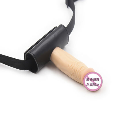 커플을 위한 남근 ​​10cm에 육체 두 배 딜도 LGBT 성 장난감 결박